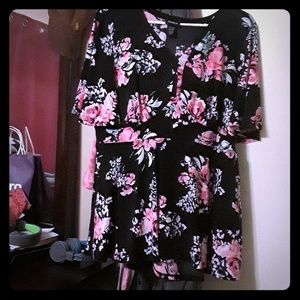 Torrid Studio Peplum Top size 1